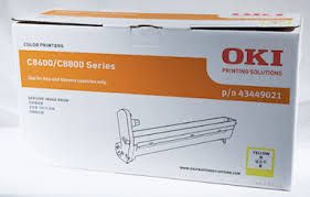 OKI C8600 Yellow Drum - 43449021