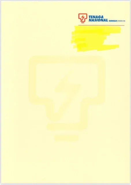 Letterhead TNB Conqueror Paper