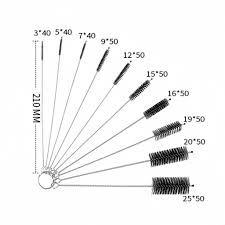 Nylon Bottle Cleaning Brush Set / Glasses Drinking Straw，Keyboard，Jewelry Cleaning，Teapot Nozzle，Pipe Supplies (1 set 10 PCS)
