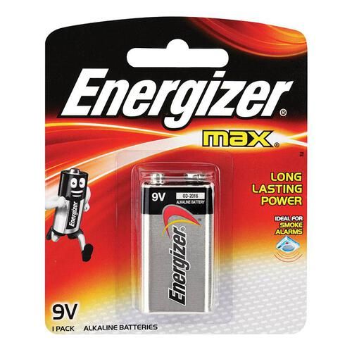 9V ENERGIZER ALKALINE BATTERY