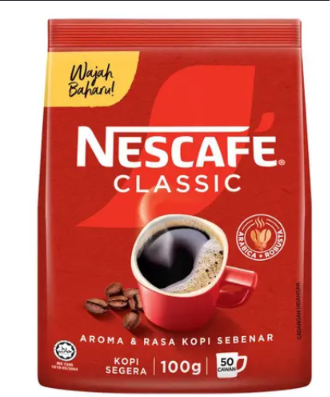 NESCAFE CL. R/F 100G/PKT