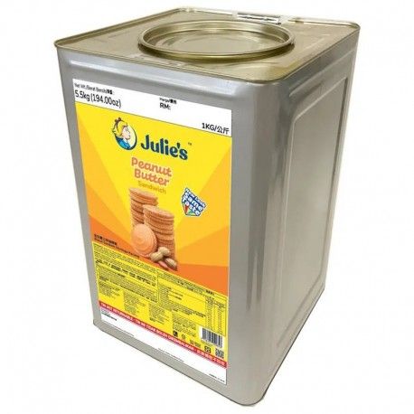BISCUIT PEANUT BUTTER BISCUIT  4.5KG/TIN