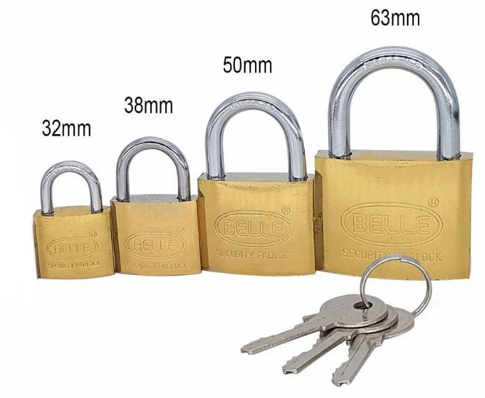 Brass Padlock Heavy Duty Security Padlock
