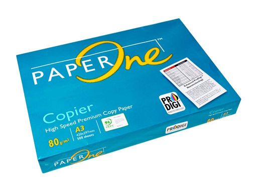 A3 (297 X 420MM )80GMS PAPERONE 500S
