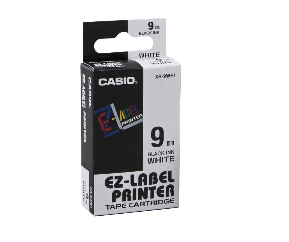 Casio EZ-Label Printer Tape Cartridge 9mm