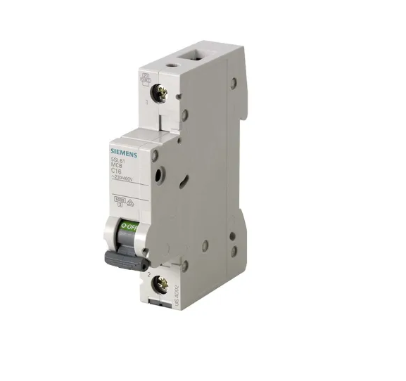 Siemens SENTRON 5SL6106-7 MCB, 1P Poles, 6A Curve C, 6 kA Breaking Capacity, MCB