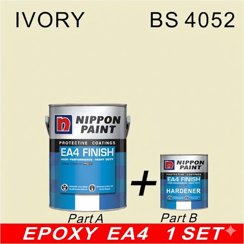 NP EA-4 Finish - BS 4052 Ivory - (A+B) - 5L