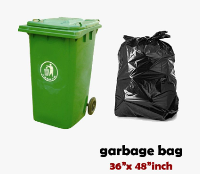 Garbage Bag XXL / 36" x 48" inch HDPE Beg