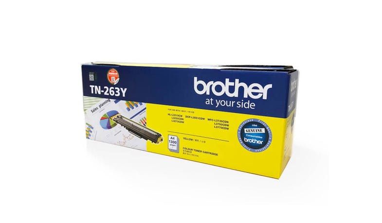 Brother TN-263 Yellow Toner 1.3k