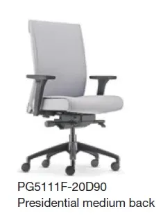 NEXUS PEGASO PRESIDENTIAL MEDIUM BACK CHAIR - PG5111F-20D90