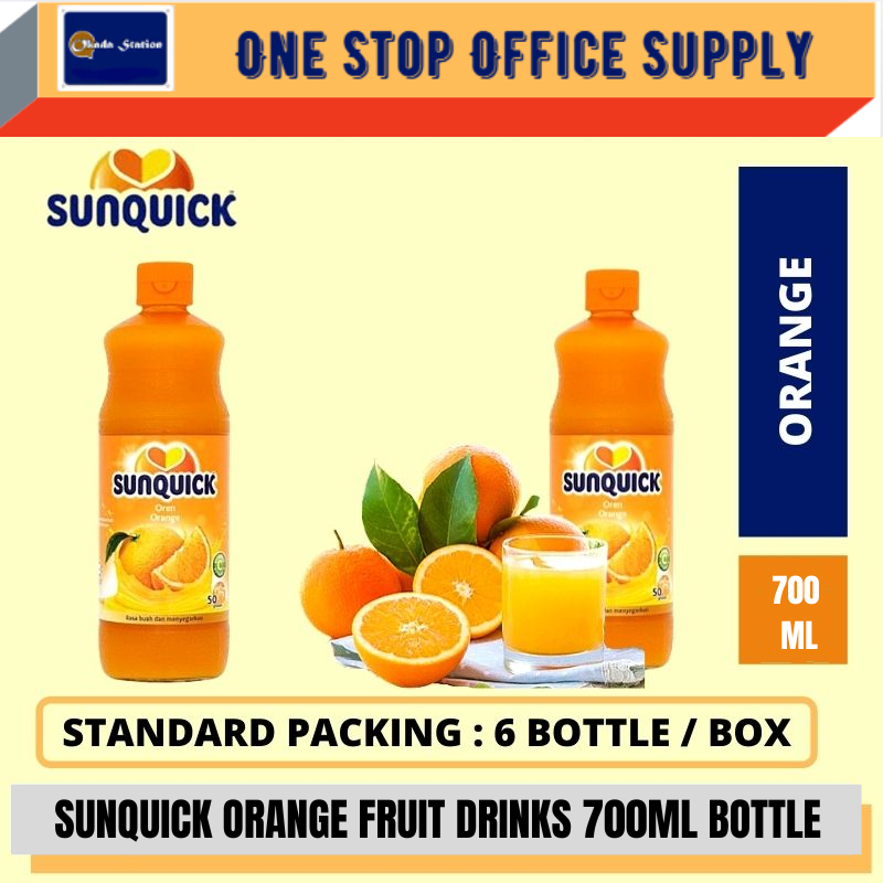 SUNQUICK Orange Concentrate Drink Bottle 700ML / SUNQUICK / Orange Juice / Concentrate Drink / Orange