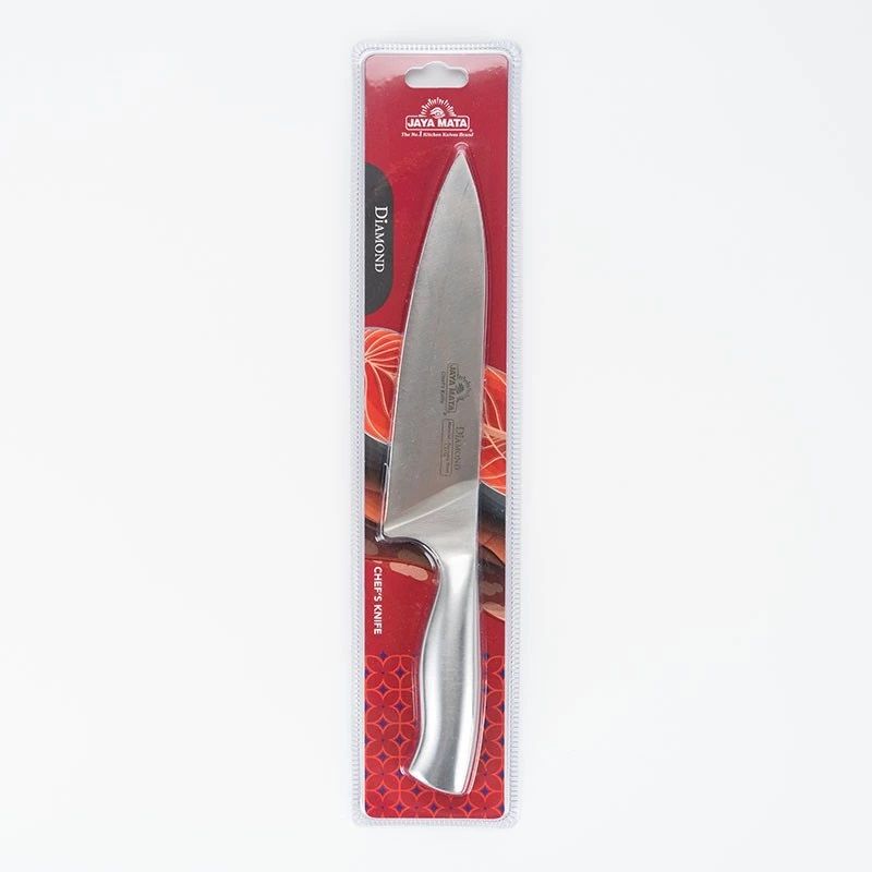 JAYA MATA Diamond Stainless Steel Chef鈥檚 Knife (8") JM295