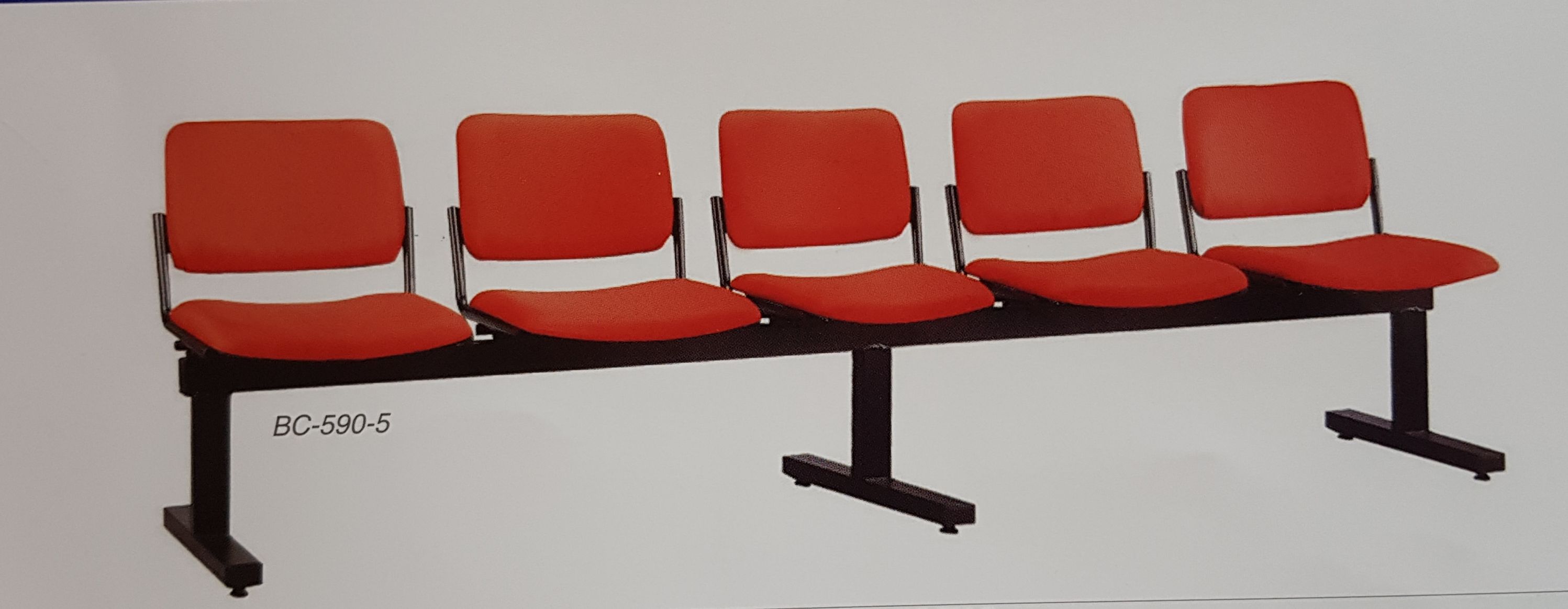 Chair Fabric Office Chair 5 Seater Link BC-590 / Link Chair / Fabric Office Chair / 5 Seater / Visitor Link Chair / BC-590 / OFFICE CHAIR / ERGONOMIC CHAIR