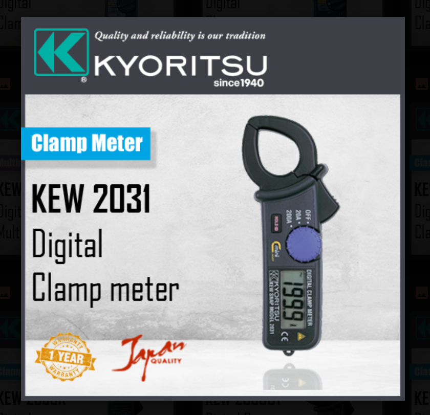 KYORITSU 2031 MINIATURE DIG AC CLAMP