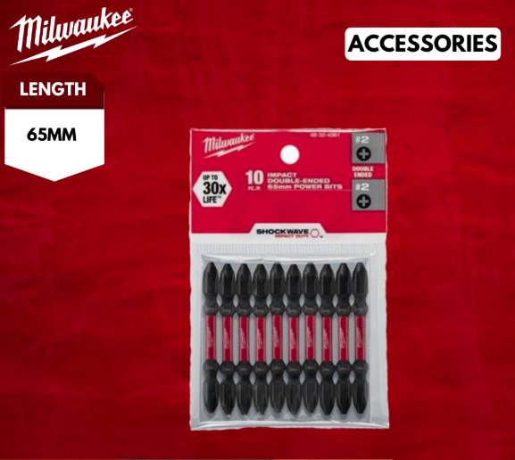 MILWAUKEE SHOCKWAVE™ Double End Bit