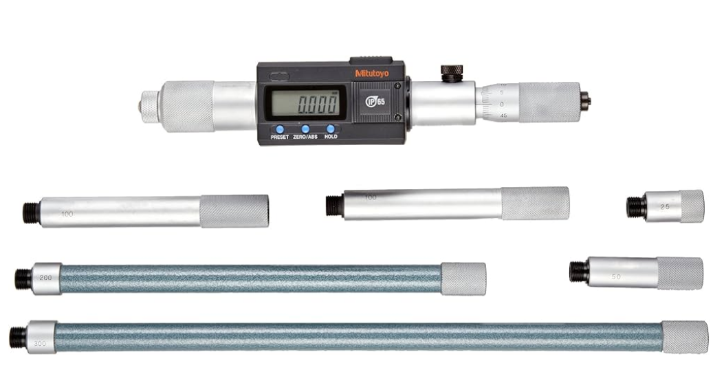 MITUTOYO DIGIMATIC 337 Series Digital Tubular Inside Micrometer Extension Rod Type