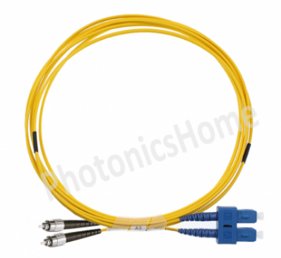 Premium Patch Cord FC/UPC-SC/UPC, G652D, LSZH, Duplex 3mm (Zipcord), 5m