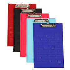 CLIP BOARD PVC A4/F4