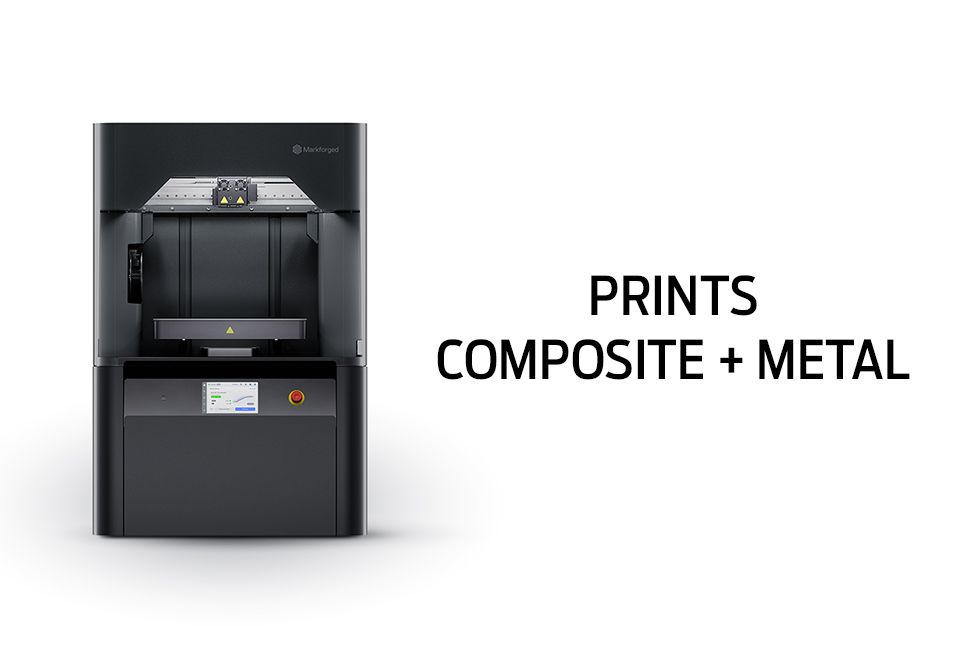 MARKFORGED FX10 Most Versatile Industrial 3D Printer composite and metal