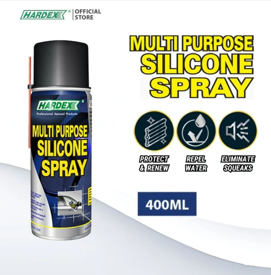 HARDEX HD200 MULTI PURPOSE SILICONE SPRAY (400ML)