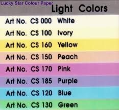 Lucky Star Colour Paper A4 80g