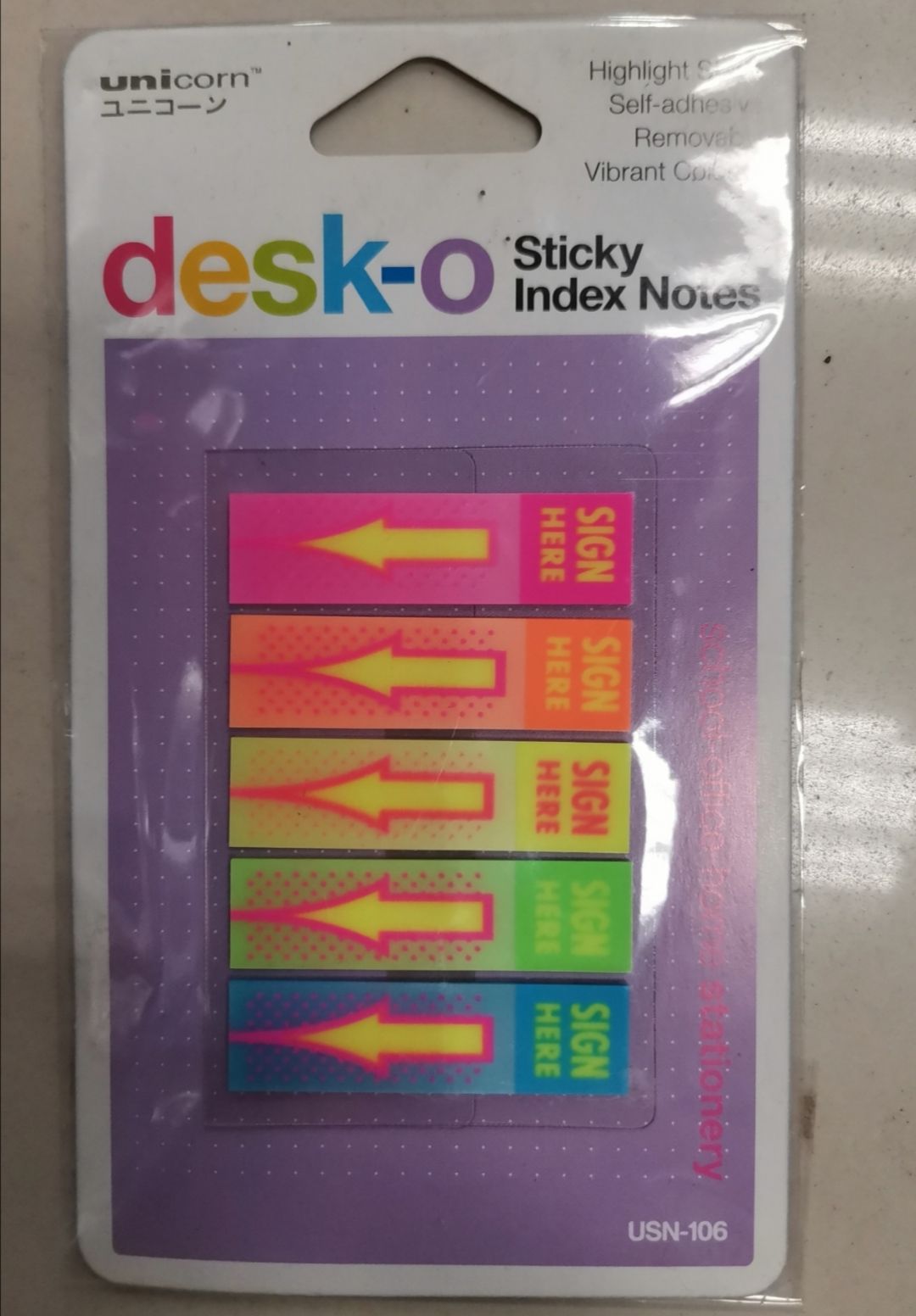 Sticky Index Notes 44mm x 12mm