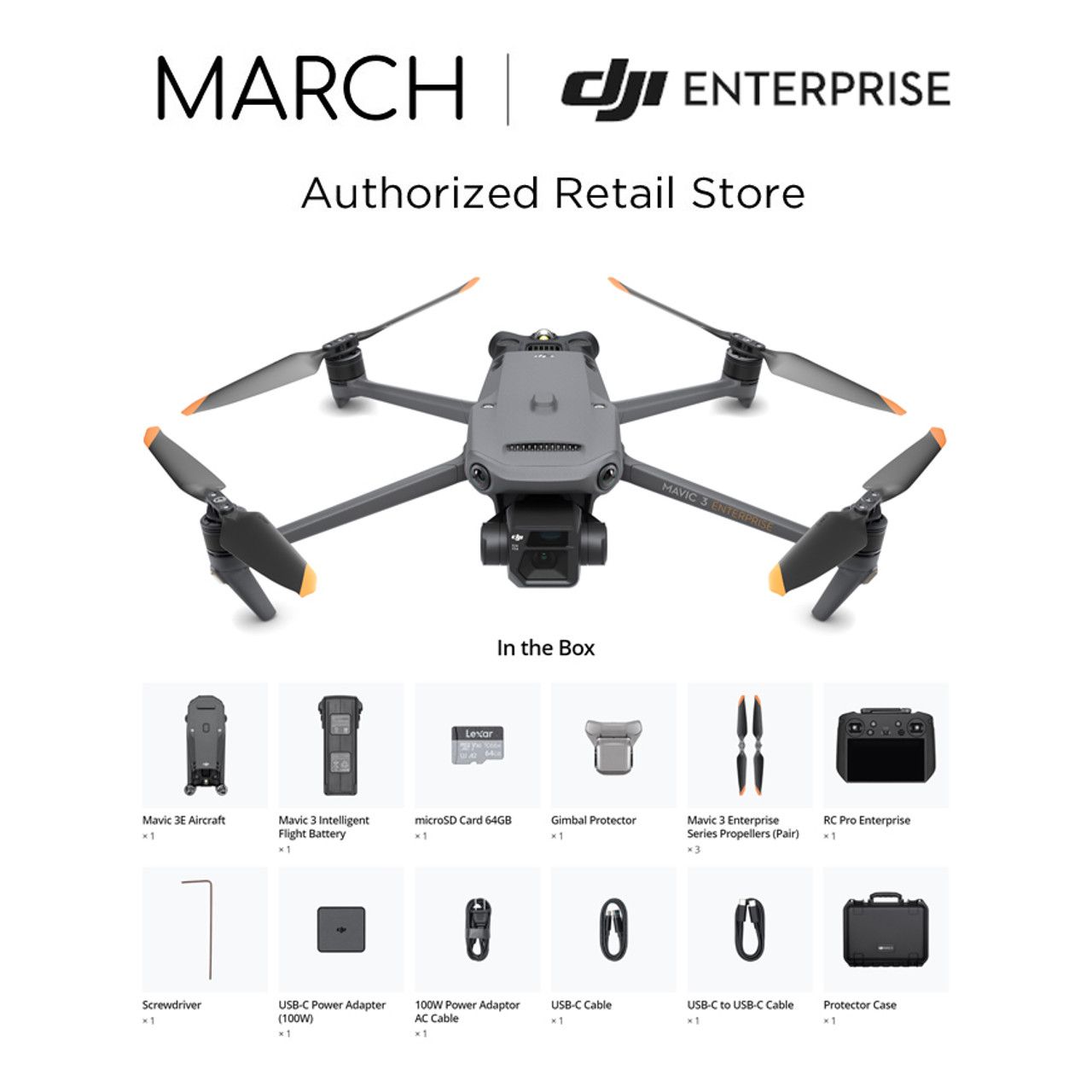 DJI Mavic 3 Enterprise 3E Basic Combo