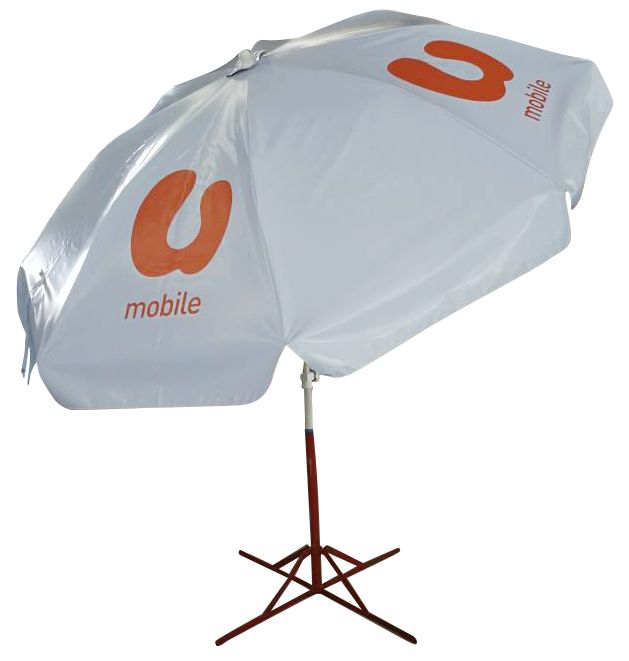 Canopy Round Parasol with Standee (Custome Made) No Printing