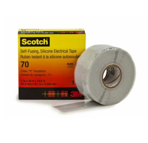 3M Scotch Tape 70 - Silicone Rubber Electrical Tape