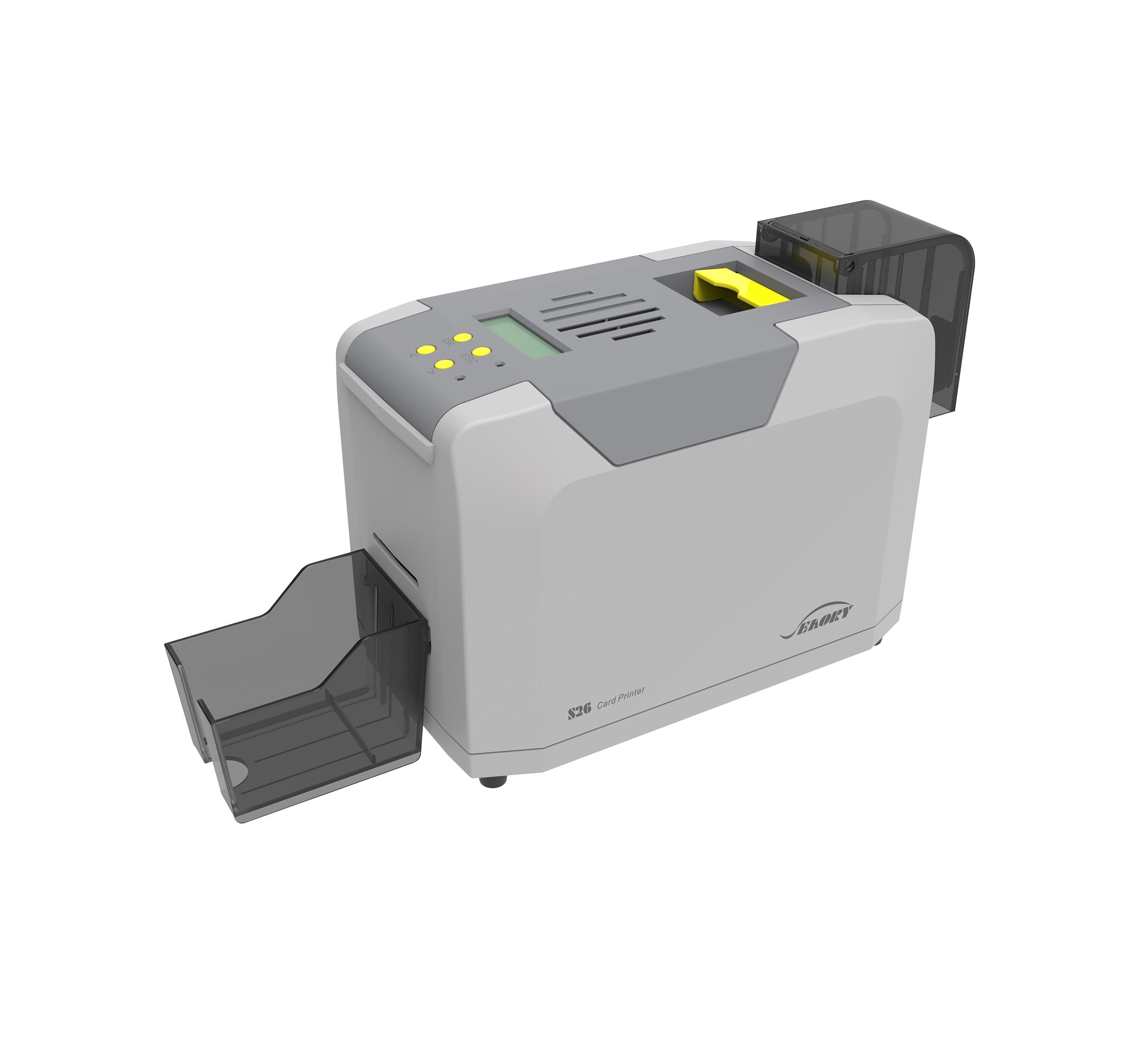 SEAORY S26 Crd Printer c/w Premium Blank PVC Card, YMCKO & Monochrome Black Ribbon