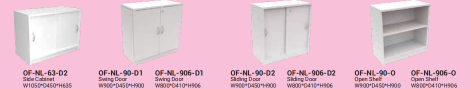 OFIS N SERIES CABINETS _ WHITE