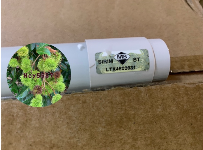 LUMITEC T8 LED TUBE W/SIRIM 4FT 20W@24W/ PER CTN 30PCS /6500K DAYLIGHT