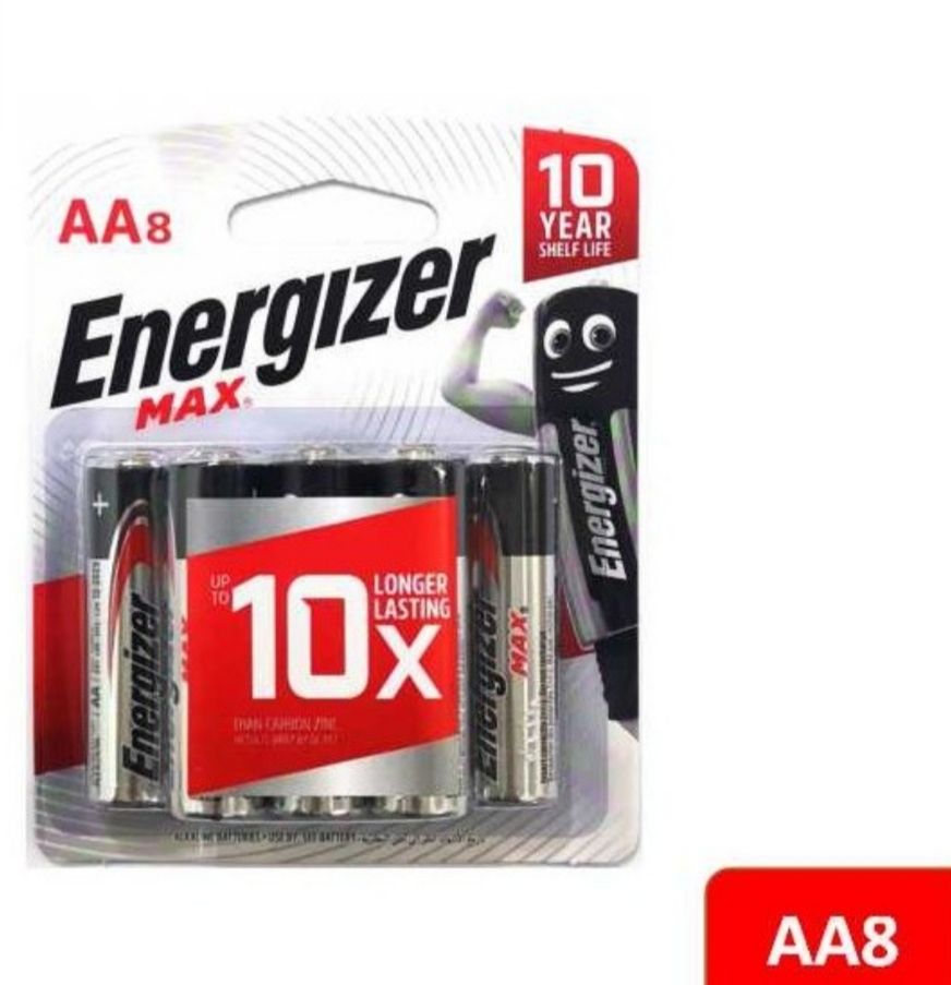 Energizer Battery Energizer AA Max 8pcs