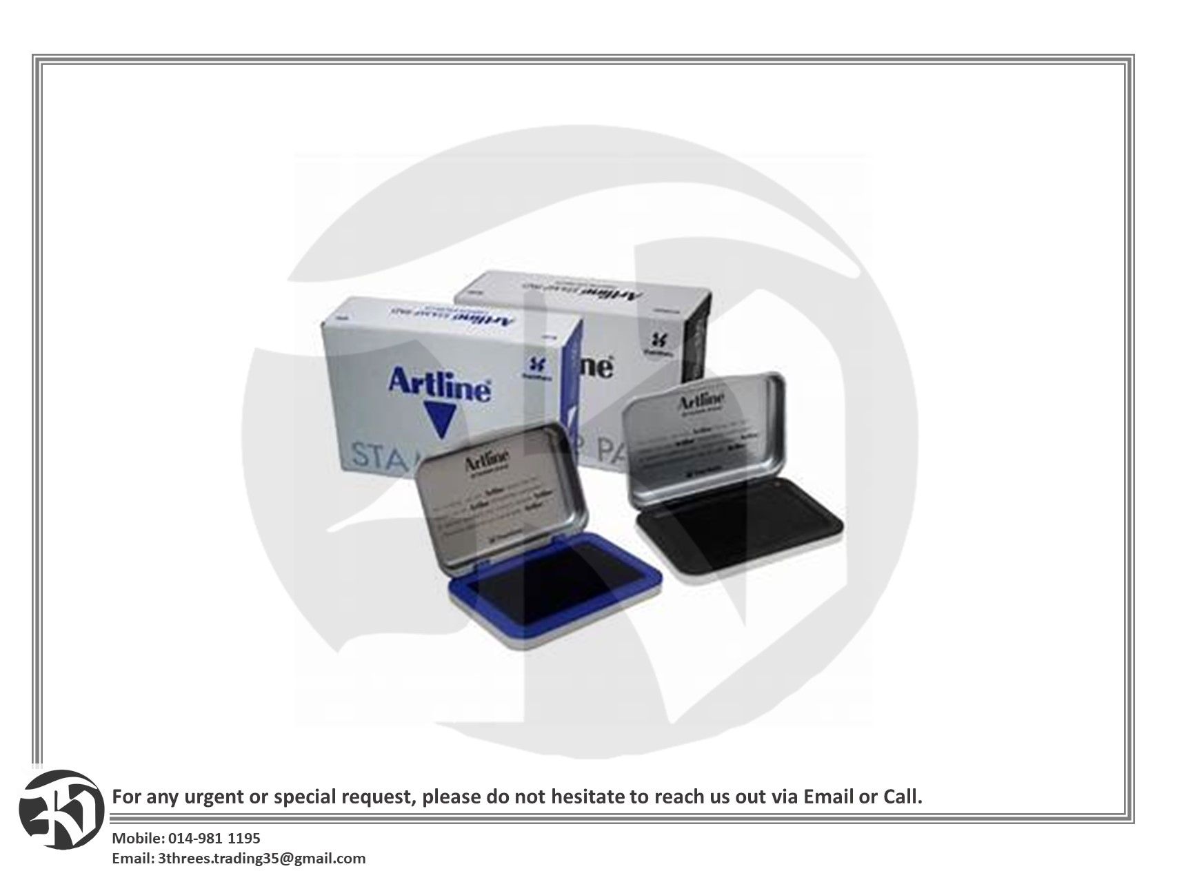 Artline Stamp Pad No 2