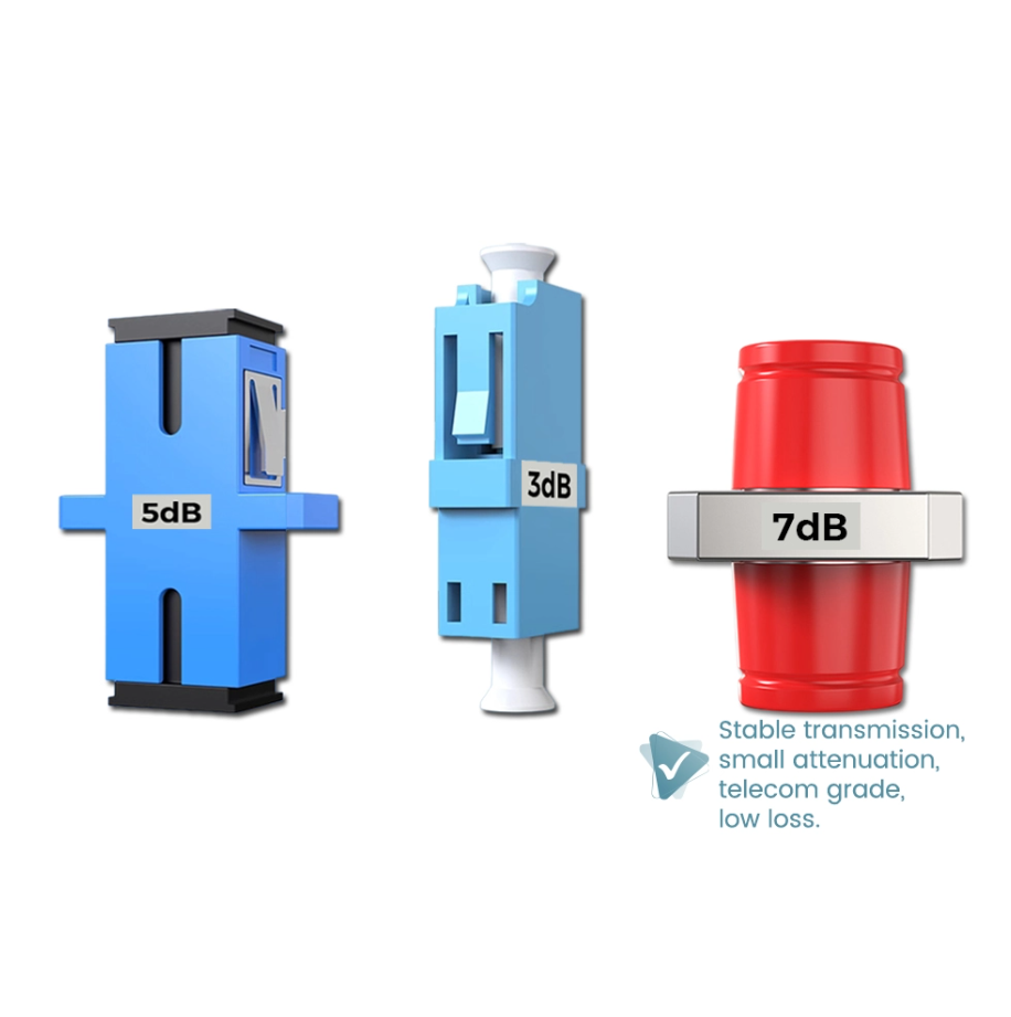 SC LC FC FIBER OPTIC JOINT COUPLER ATTENUATOR