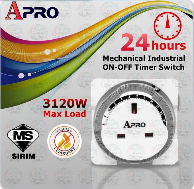 SE SETIA ELECTRIC APRO TIMER SWITCH 503T