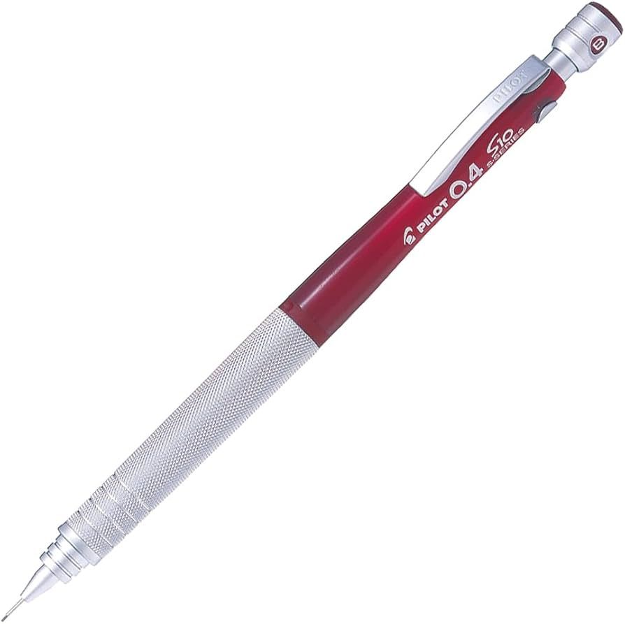 Pilot Drafting Pencil S10 Series 0.4mm Clear Red