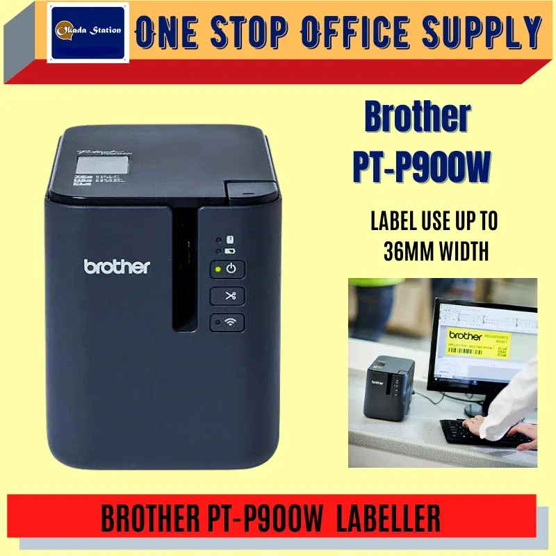 BROTHER PT-P900W LABEL PRINTER / BROTHER / PT-P900W / P900W / LABEL PRINTER