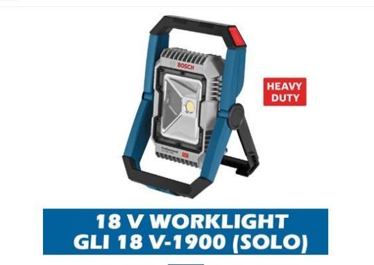 Bosch Cordlesss Torch Work Light Wireless Lampu Solo