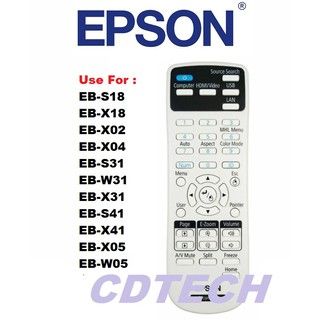 Epson Projector Remote EB-X31