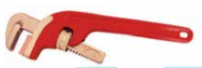 Temo 200mm Safety End Type Pipe Wrench - Al-Br