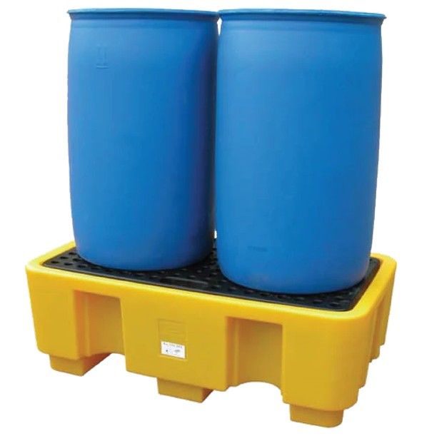 2/4 Drum Spill Containment Pallet