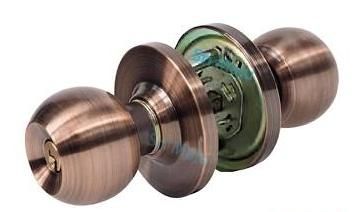 Tombol pintu AC Tubular Knob Cylindrical Door Lock