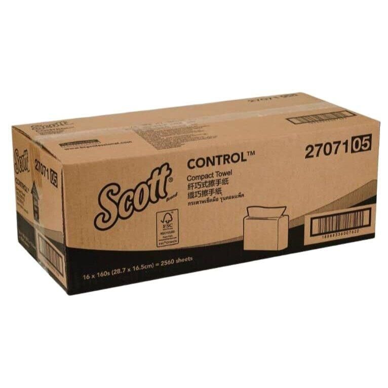 Scott Compact Hand Towel Value pack 16 x 160 sheets