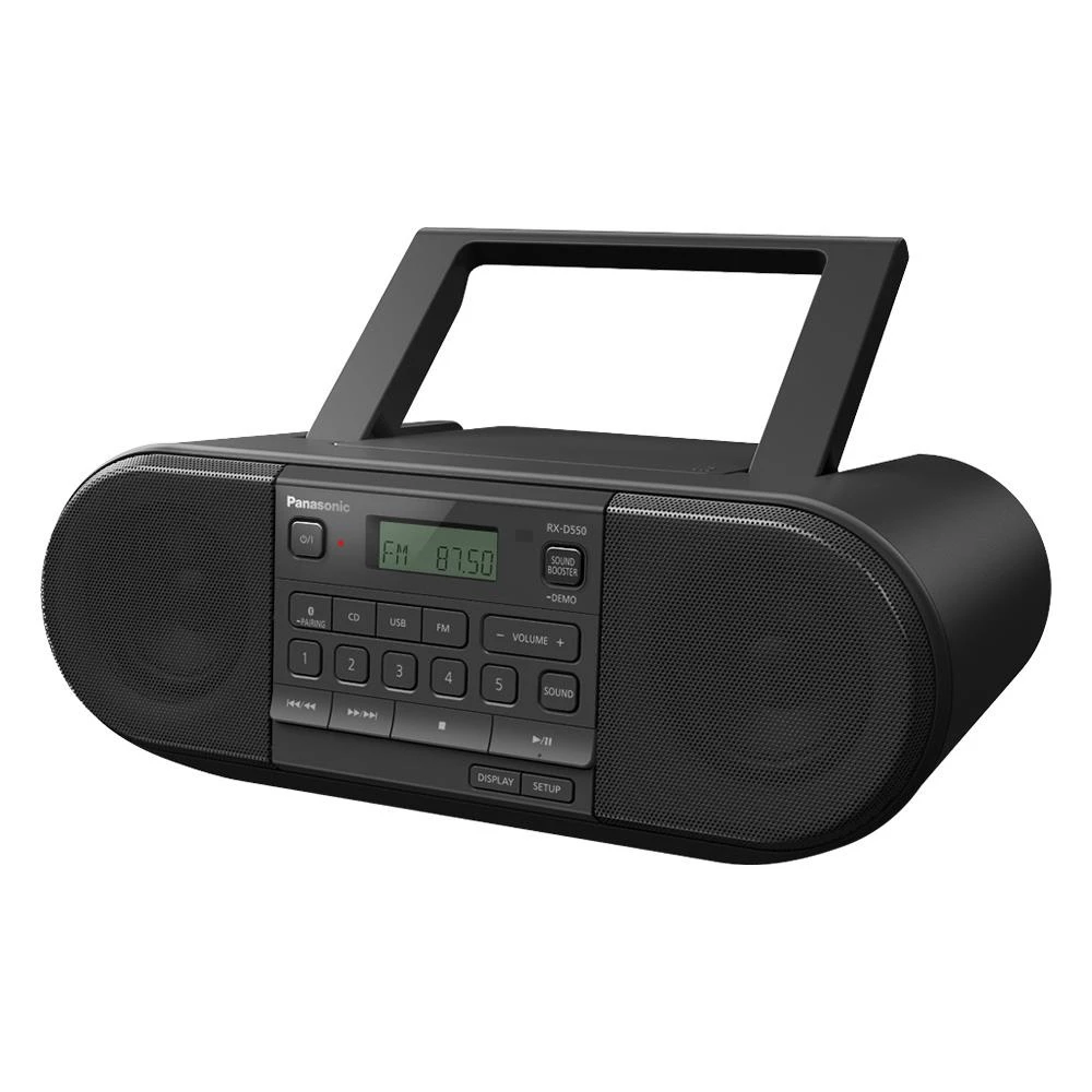PANASONIC RX-D550GSX Powerful Portable Radio with CD, Bluetooth® and USB