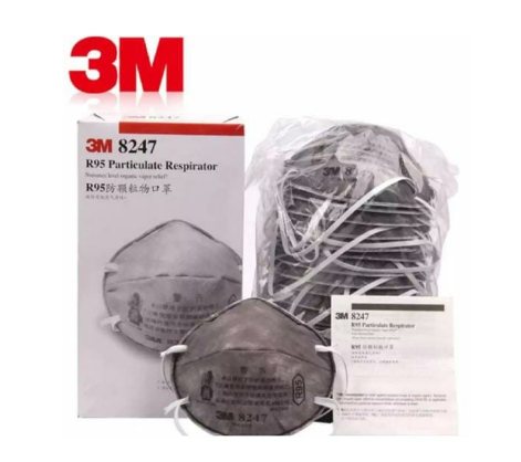 3M 8247 R95 DISPOSABLE RESPIRATOR ORGANIC VAPOR