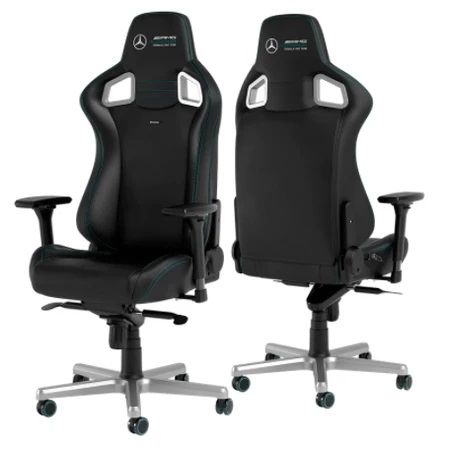 # noblechairs EPIC Gaming Chair - Mercedes - AMG Petronas F1 Team 鈥�2023 Edition # [SHORT-GAS LIFT]
