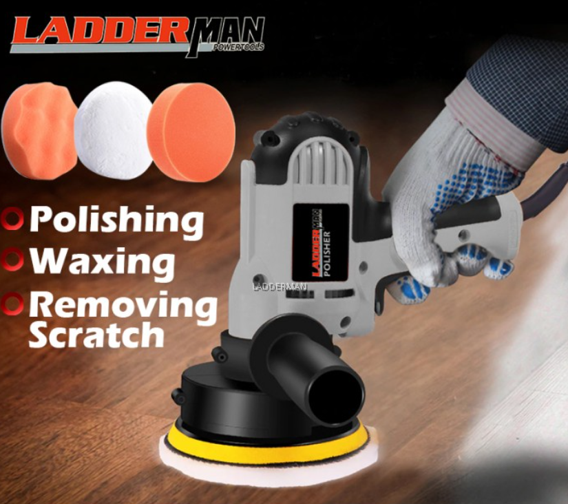LADDERMAN LDM-6680 800W 125MM ELECTRIC POLISHER CAR POLISHING SANDER MACHINE WAXING FLOOR