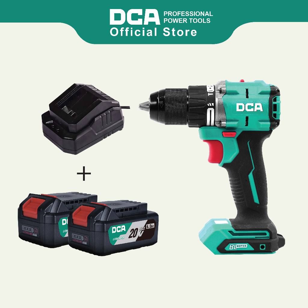 DCA 20V BRUSHLESS CORDLESS DRIVER/HAMMER DRILL