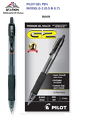 Pilot Gel Pen G2 0.5 mm Black
